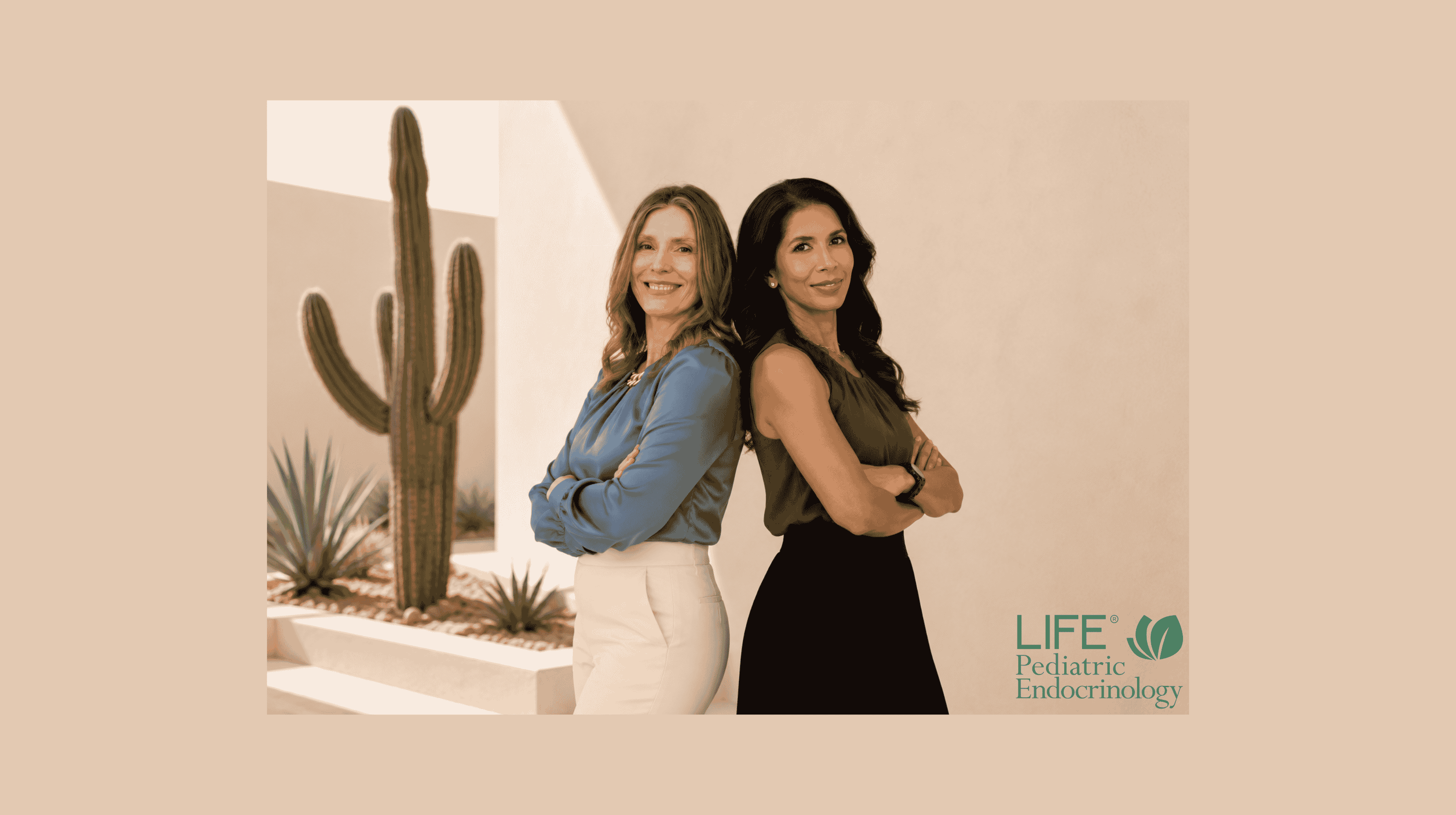 Dr. Christi Gerhardt and Dr. Payal Patel, pediatric endocrinologists serving children and families in Scottsdale, Arizona, with LIFE Pediatric Endocrinology.
